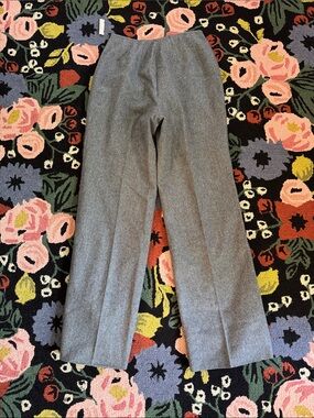NWT Vintage Pendleton Gray Wool Lined Pants